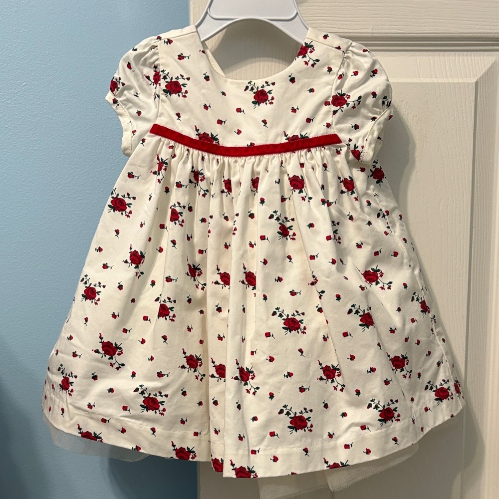 Janie and Jack Floral Dress *Like New*